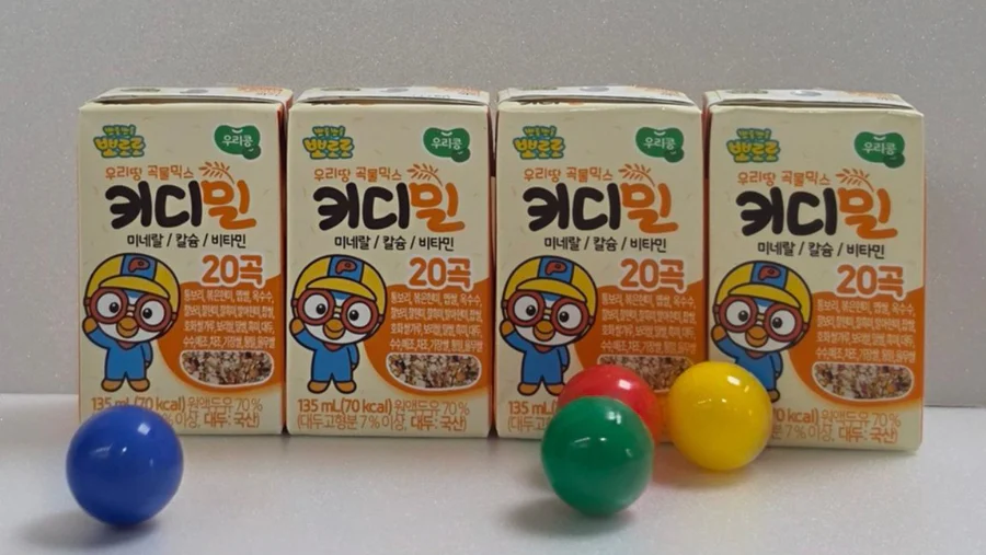 뽀로로 키디밀 곡물 두유 135ml x 24팩
